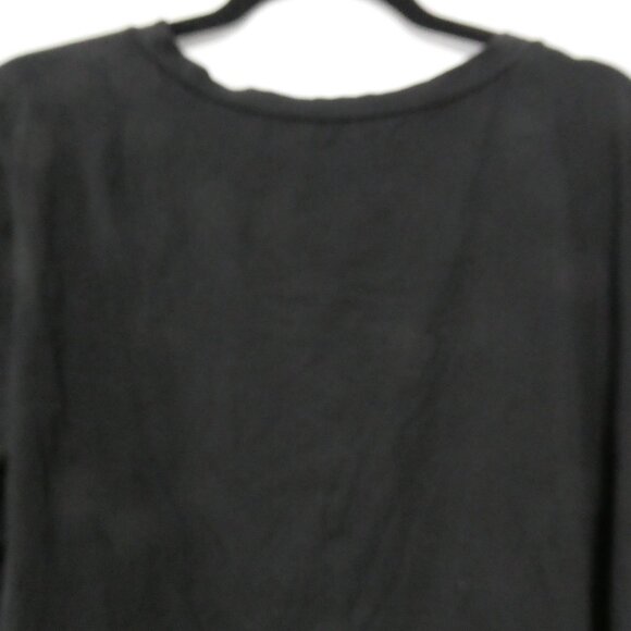 SEASTY - Curve | 2XL | Black T-Shirt With Dandelion Print - Picture 10 of 13